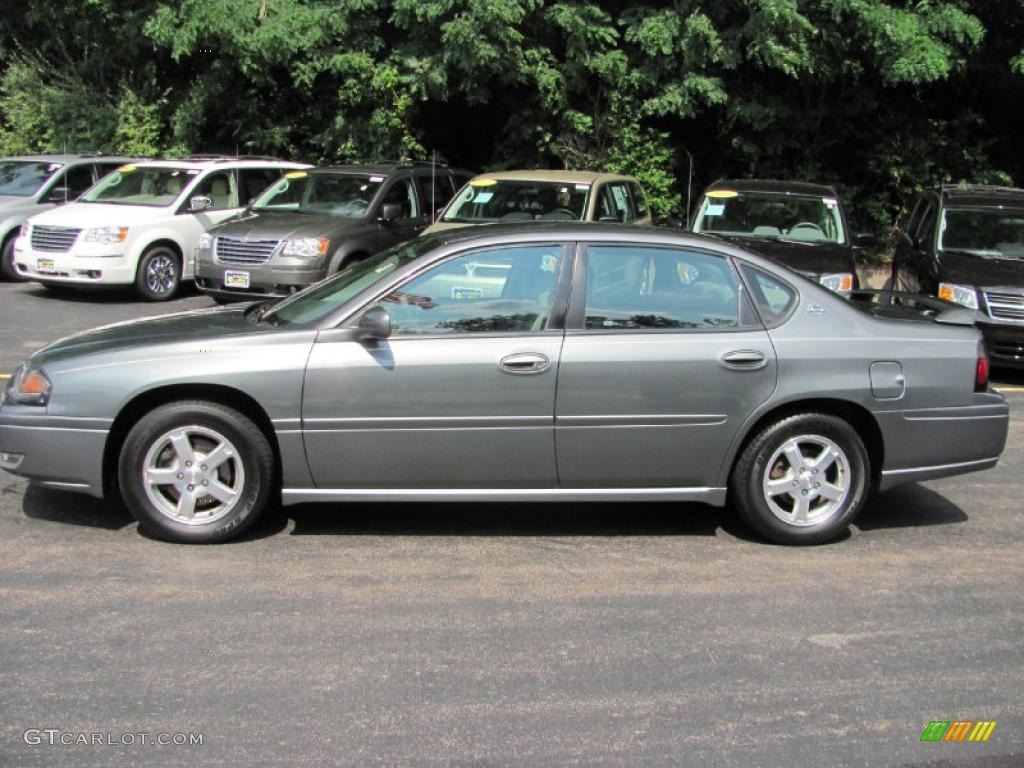 2005 Impala LS - Medium Gray Metallic / Medium Gray photo #15