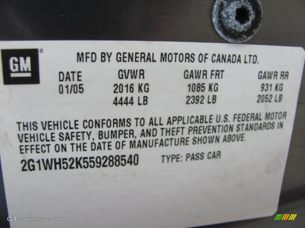 2005 Impala LS - Medium Gray Metallic / Medium Gray photo #27