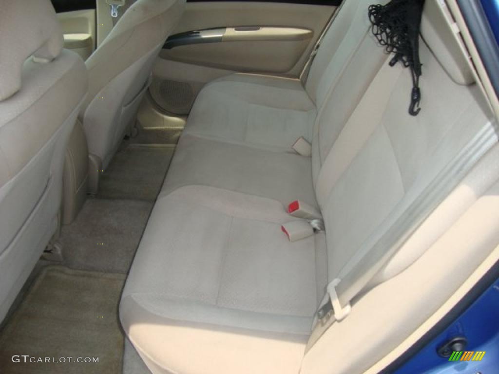 2005 Prius Hybrid - Seaside Blue Pearl / Ivory/Brown photo #9