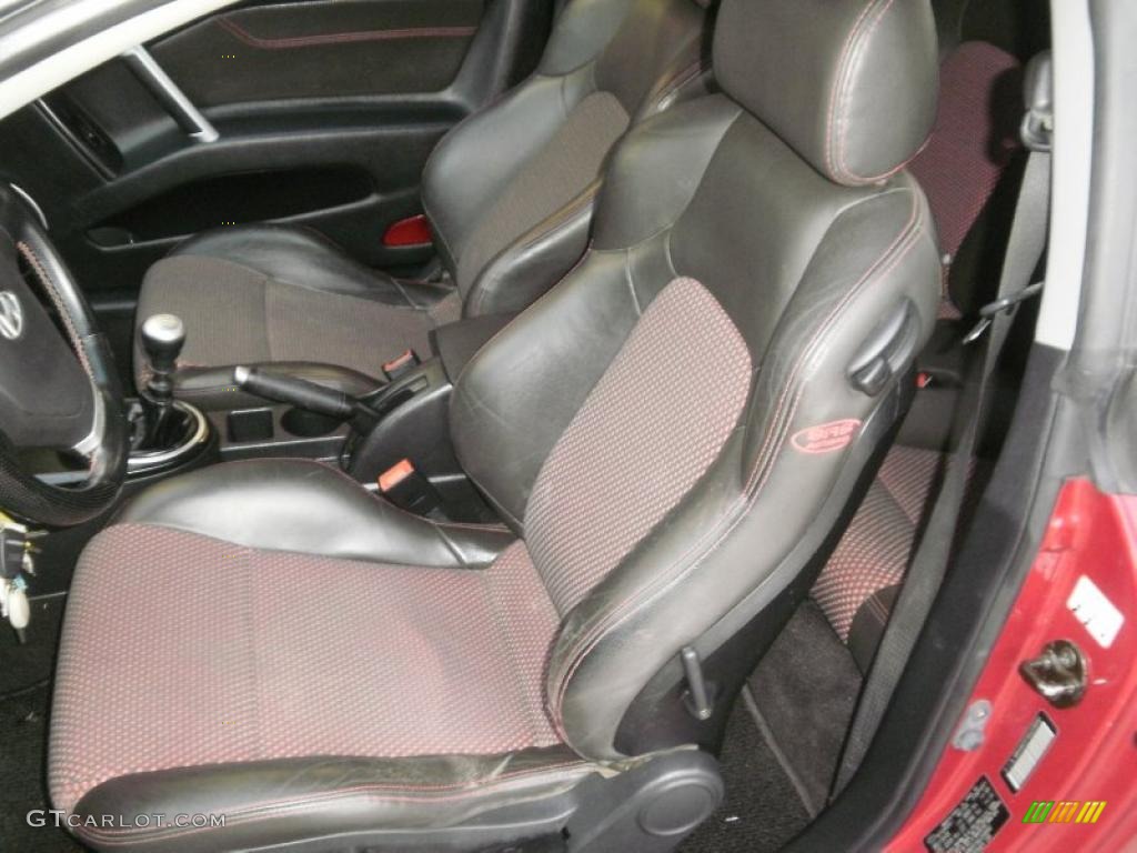 2006 Tiburon SE - Electric Red / Black/Red photo #6