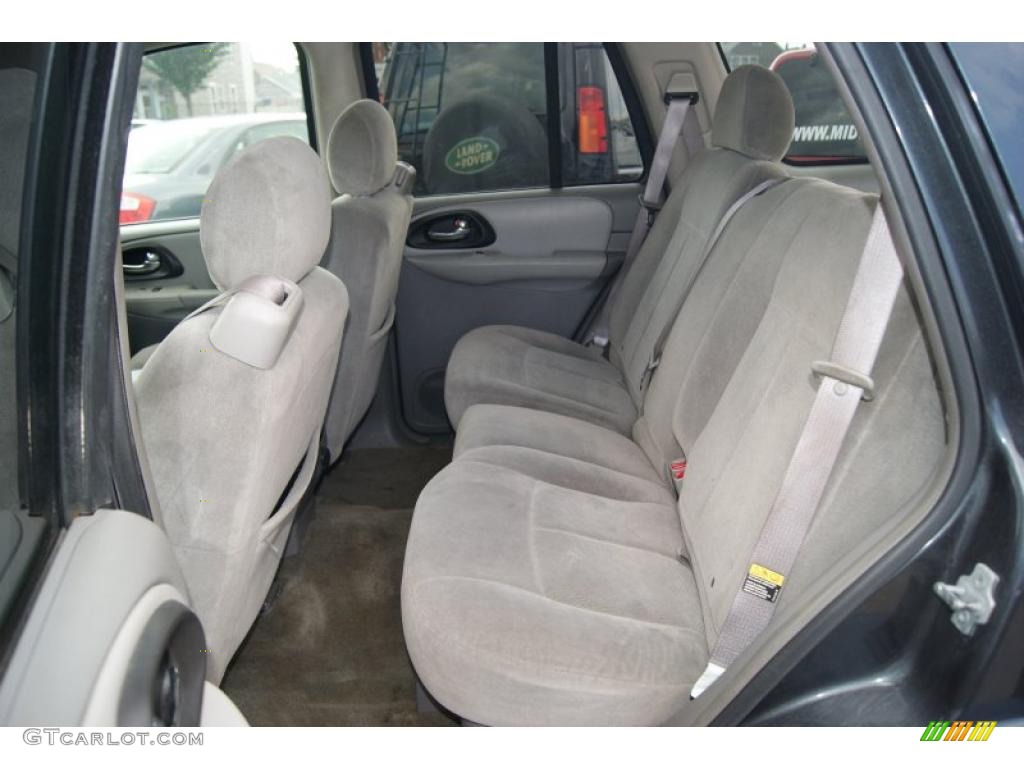 2006 TrailBlazer LS 4x4 - Dark Gray Metallic / Light Gray photo #7