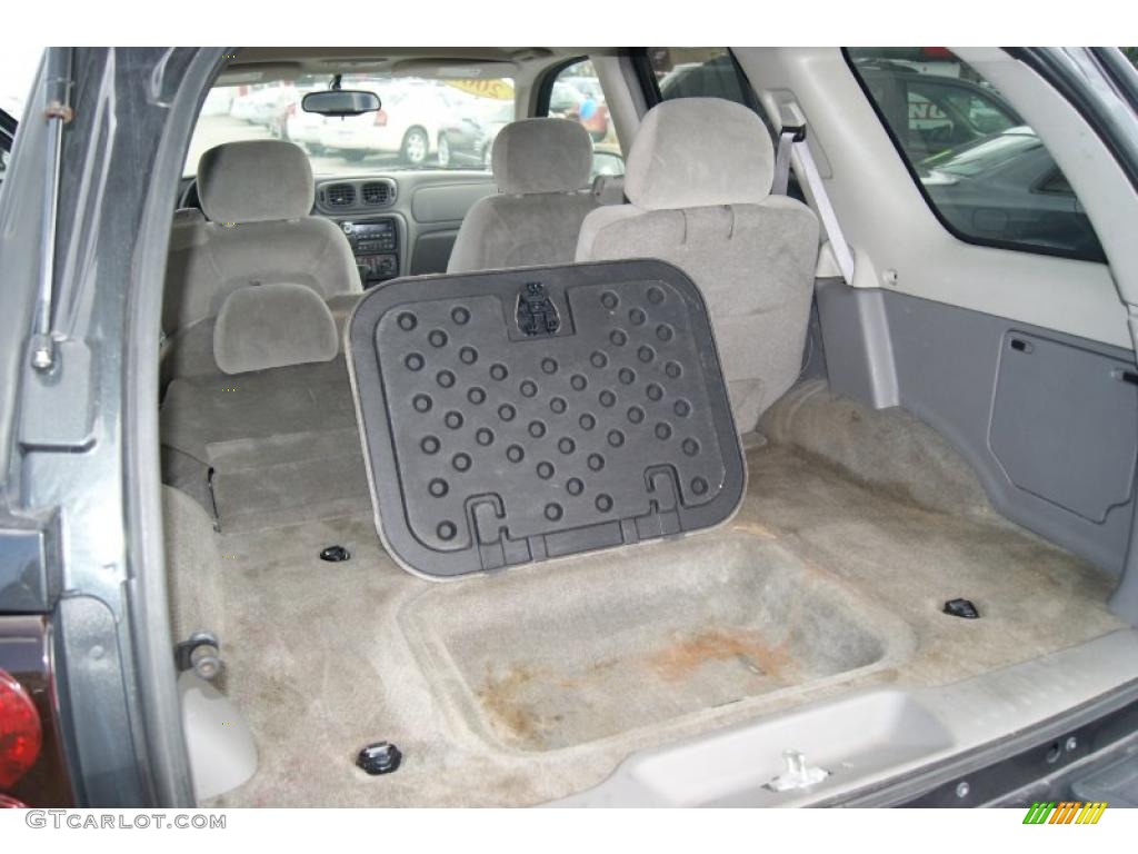 2006 TrailBlazer LS 4x4 - Dark Gray Metallic / Light Gray photo #8