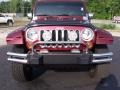 2008 Red Rock Crystal Pearl Jeep Wrangler Unlimited X 4x4  photo #8