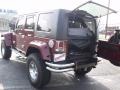 2008 Red Rock Crystal Pearl Jeep Wrangler Unlimited X 4x4  photo #14