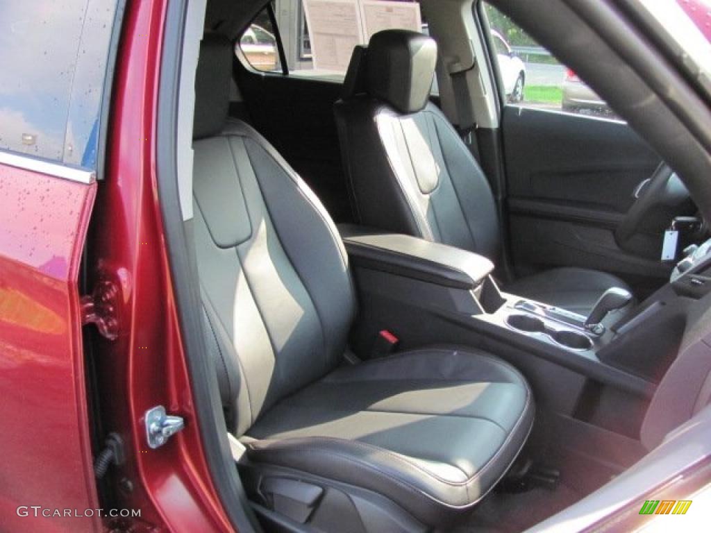 2010 Equinox LTZ AWD - Cardinal Red Metallic / Jet Black photo #7