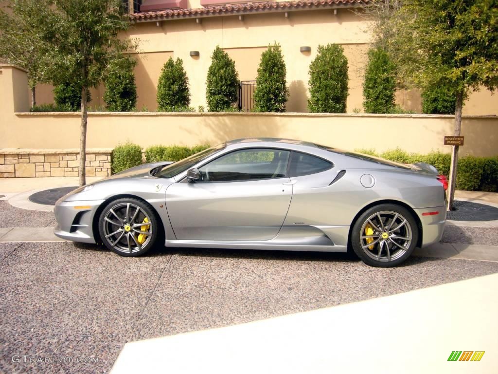 2008 F430 Scuderia Coupe - Gray Titanium / Black photo #1
