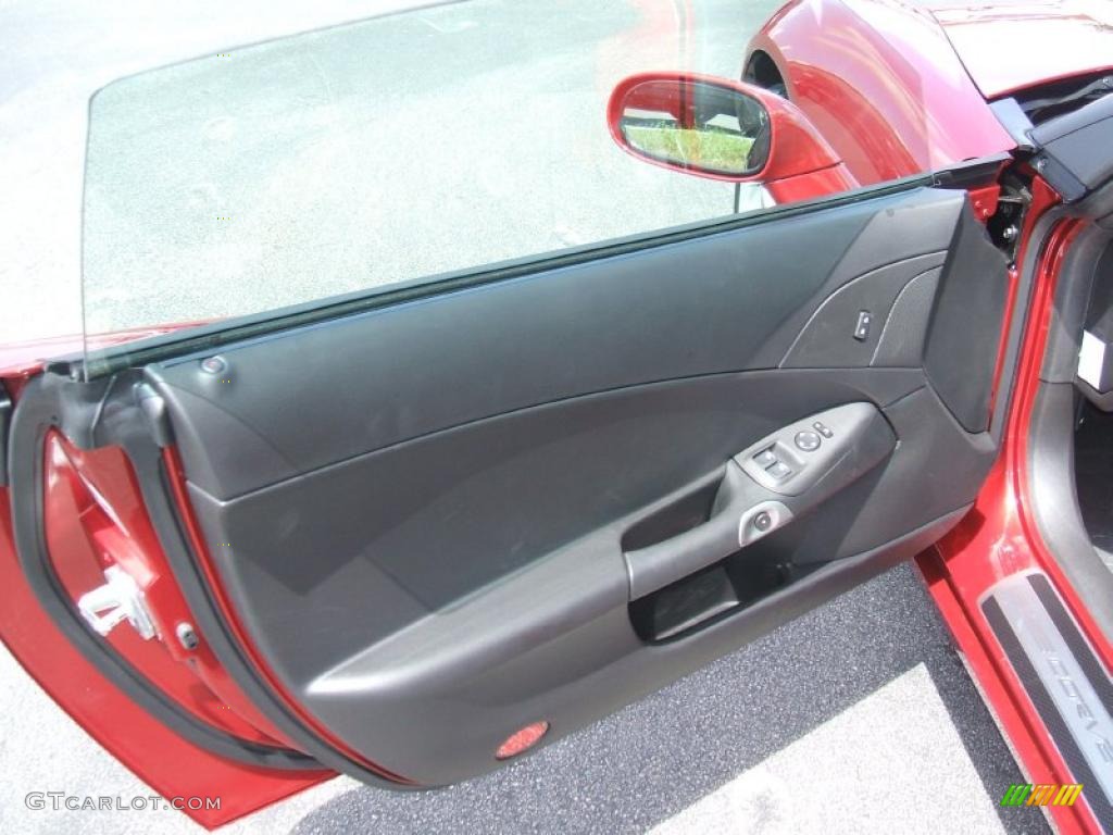 2011 Corvette Convertible - Crystal Red Tintcoat Metallic / Ebony Black photo #7