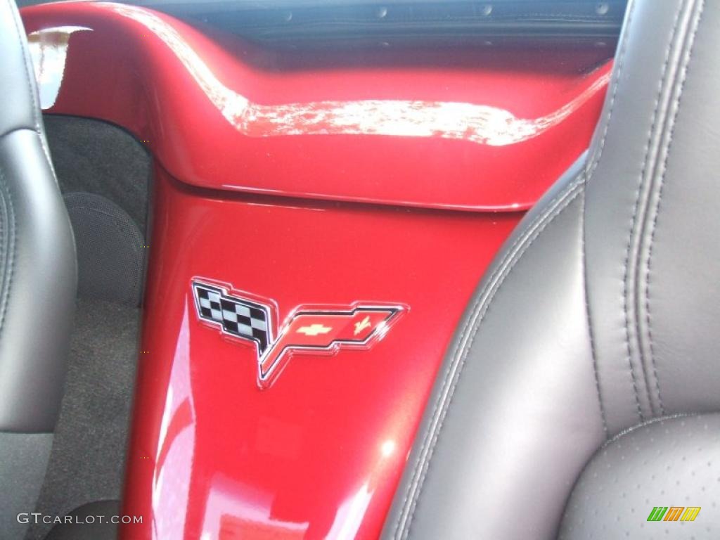 2011 Corvette Convertible - Crystal Red Tintcoat Metallic / Ebony Black photo #12