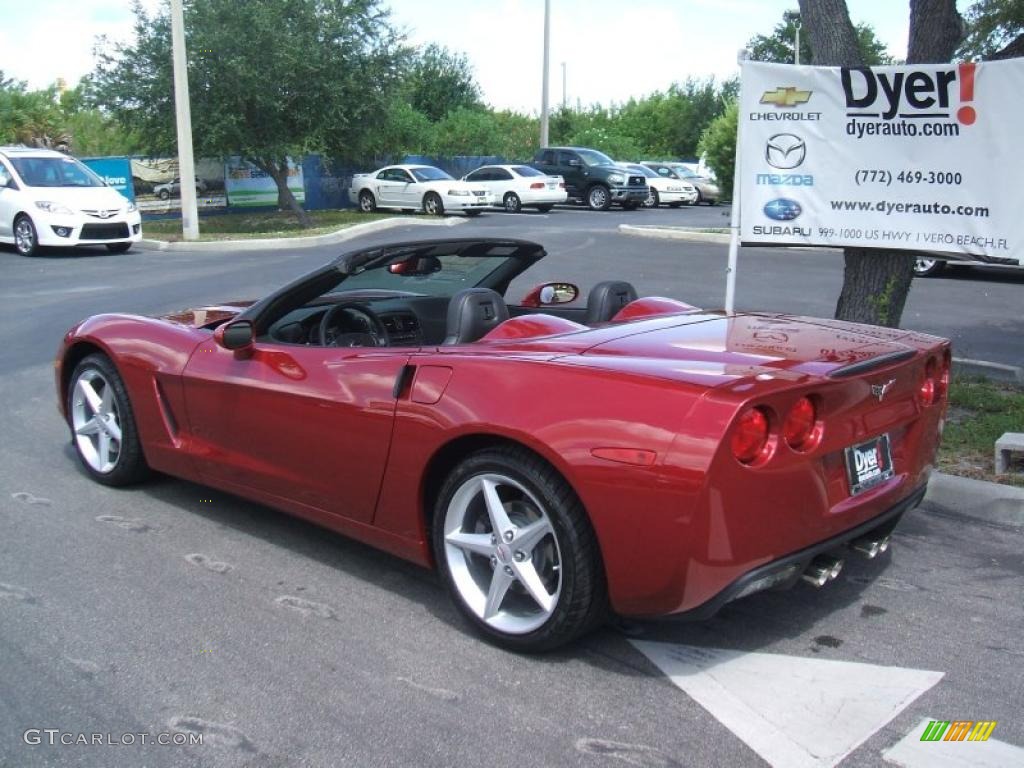 2011 Corvette Convertible - Crystal Red Tintcoat Metallic / Ebony Black photo #15