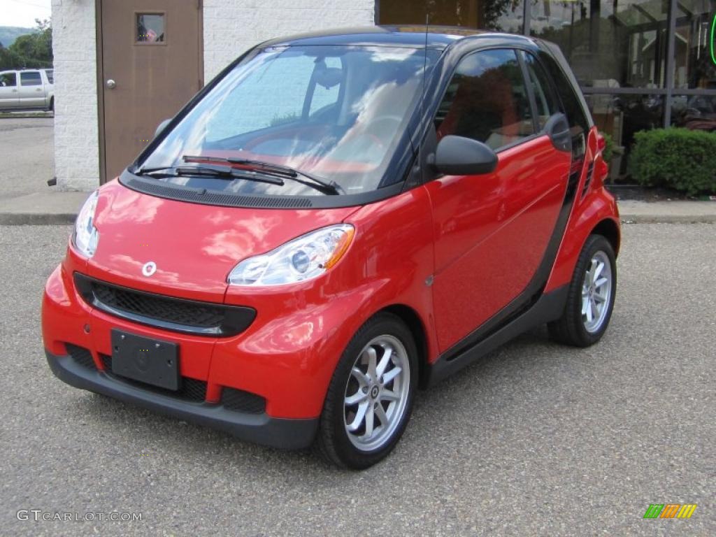 2008 fortwo passion coupe - Rally Red / Design Red photo #3