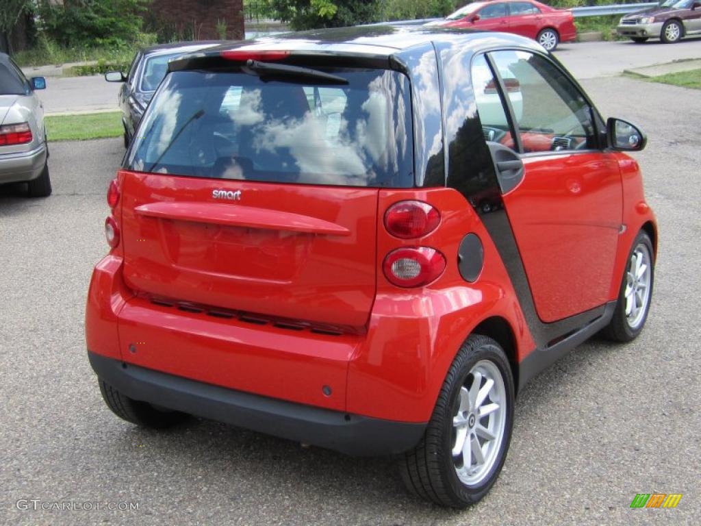 2008 fortwo passion coupe - Rally Red / Design Red photo #7