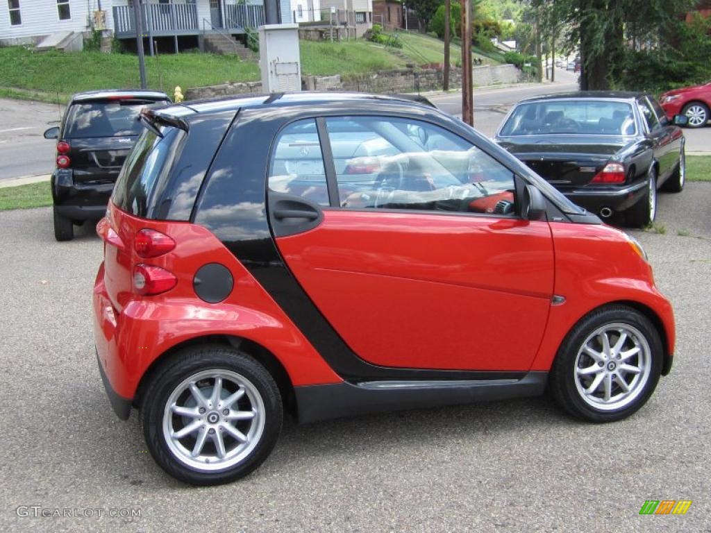 2008 fortwo passion coupe - Rally Red / Design Red photo #8