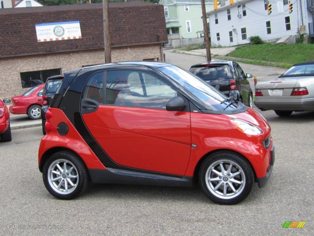 2008 fortwo passion coupe - Rally Red / Design Red photo #9