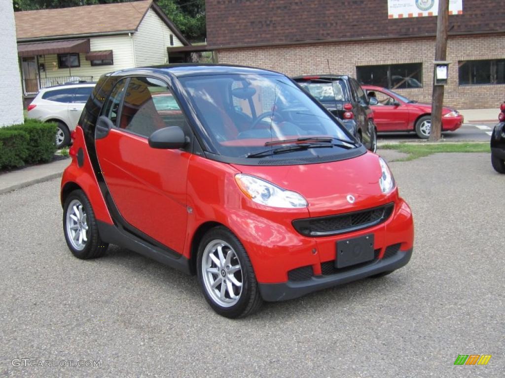 2008 fortwo passion coupe - Rally Red / Design Red photo #10