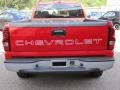 2005 Victory Red Chevrolet Silverado 1500 Regular Cab 4x4  photo #6