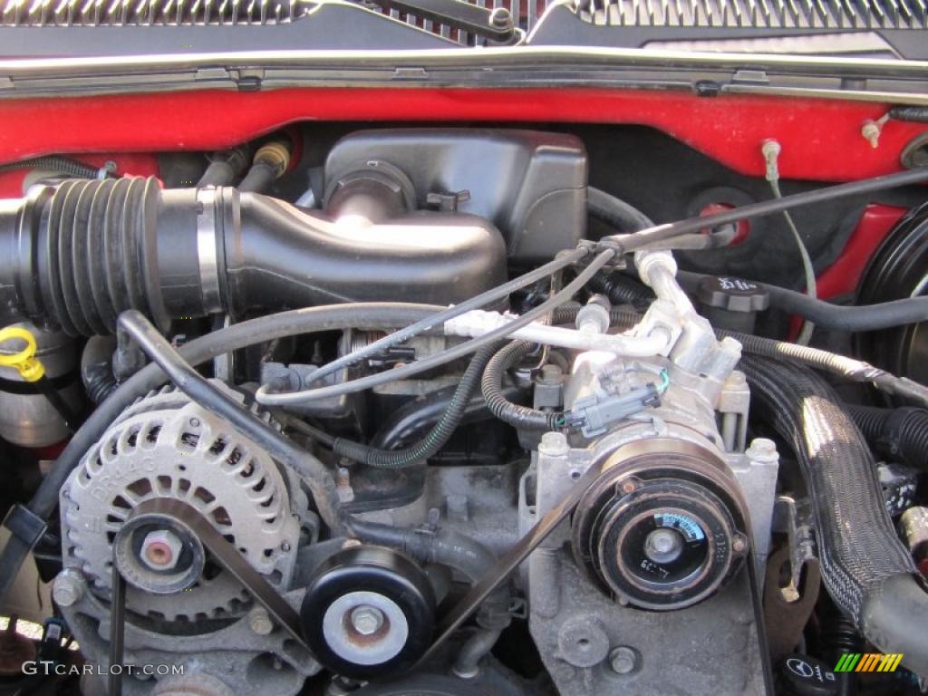 2005 Silverado 1500 Regular Cab 4x4 - Victory Red / Dark Charcoal photo #14