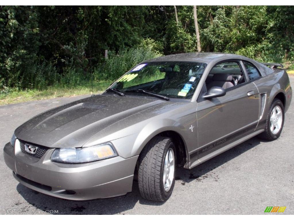 Mineral Grey Metallic Ford Mustang