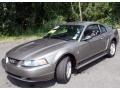 2002 Mineral Grey Metallic Ford Mustang V6 Coupe  photo #1