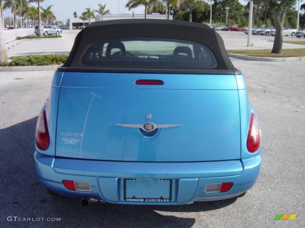 2008 PT Cruiser Touring Convertible - Surf Blue Pearl / Pastel Slate Gray photo #5