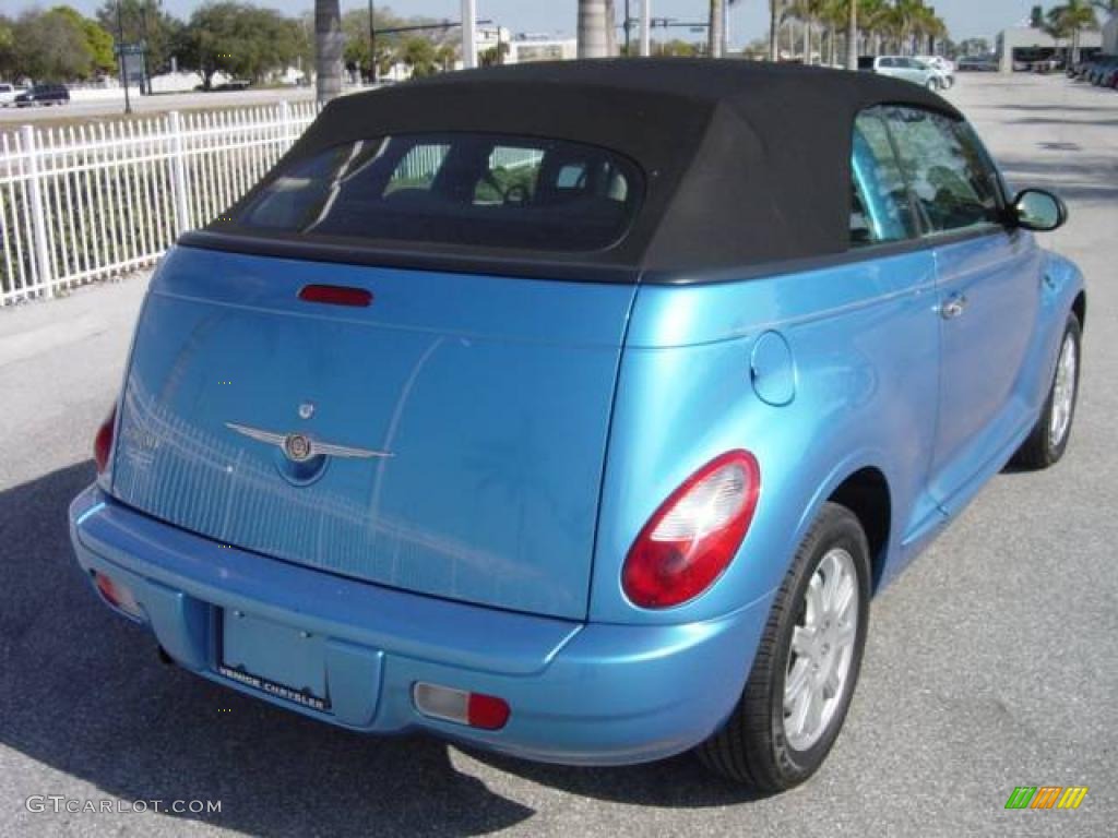 2008 PT Cruiser Touring Convertible - Surf Blue Pearl / Pastel Slate Gray photo #6