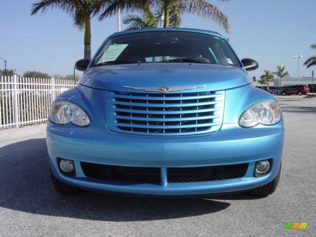 2008 PT Cruiser Touring Convertible - Surf Blue Pearl / Pastel Slate Gray photo #9