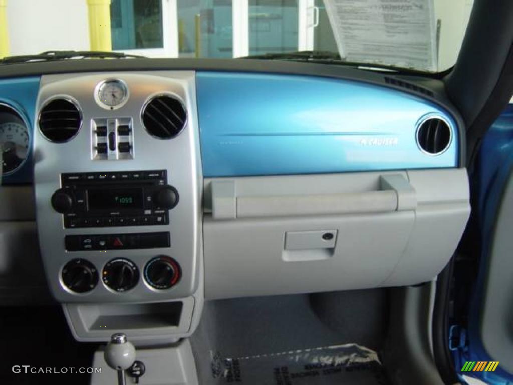2008 PT Cruiser Touring Convertible - Surf Blue Pearl / Pastel Slate Gray photo #16