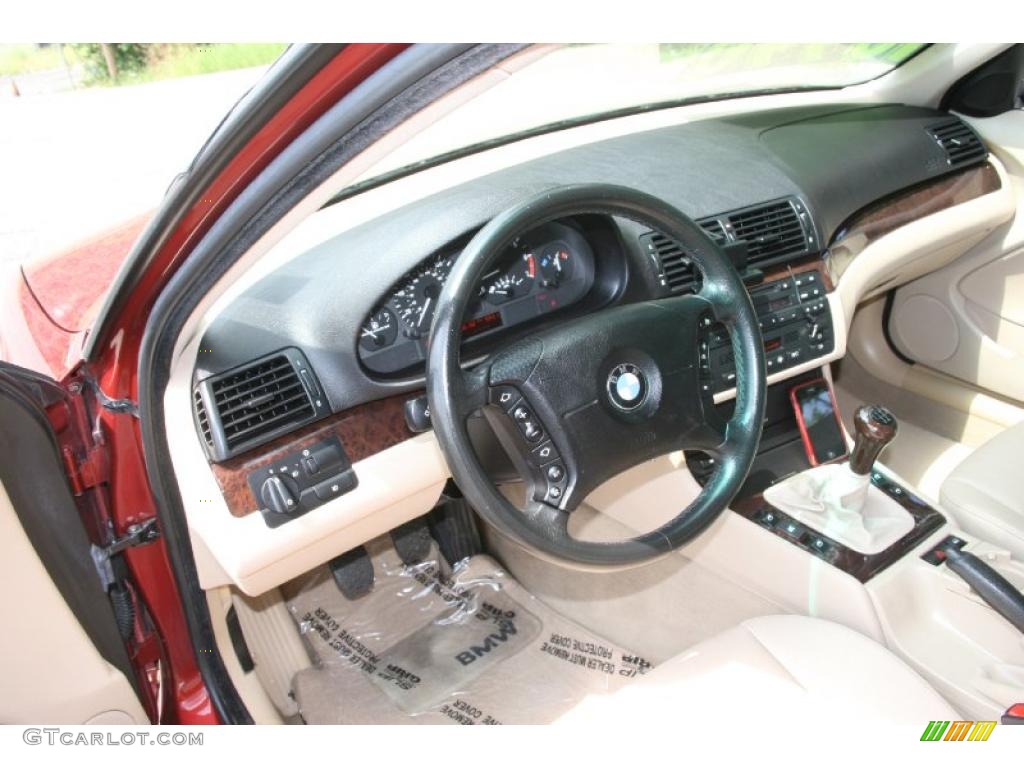 2001 3 Series 325xi Sedan - Siena Red Metallic / Sand photo #11