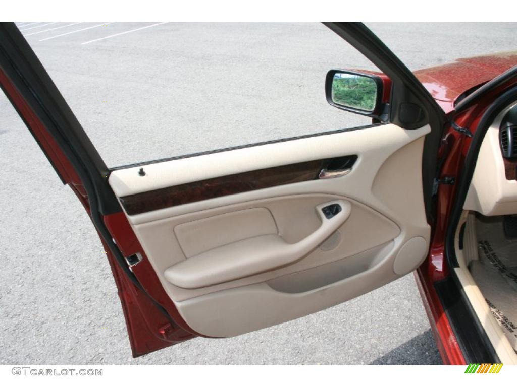 2001 3 Series 325xi Sedan - Siena Red Metallic / Sand photo #13