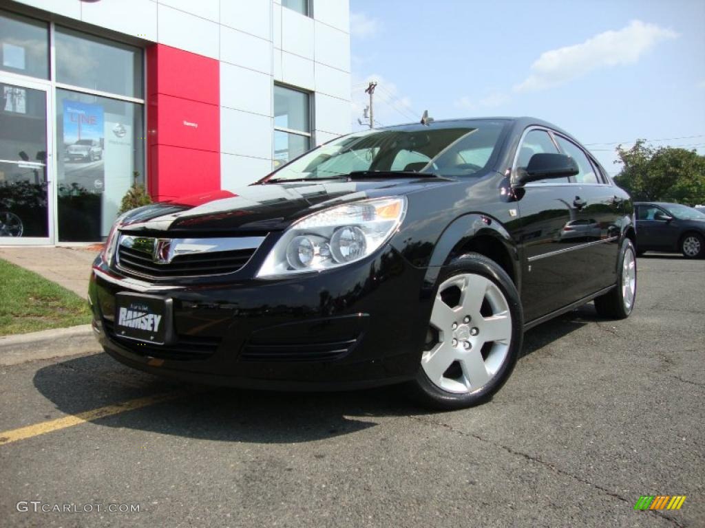 2007 Aura XE - Black Onyx / Gray photo #1