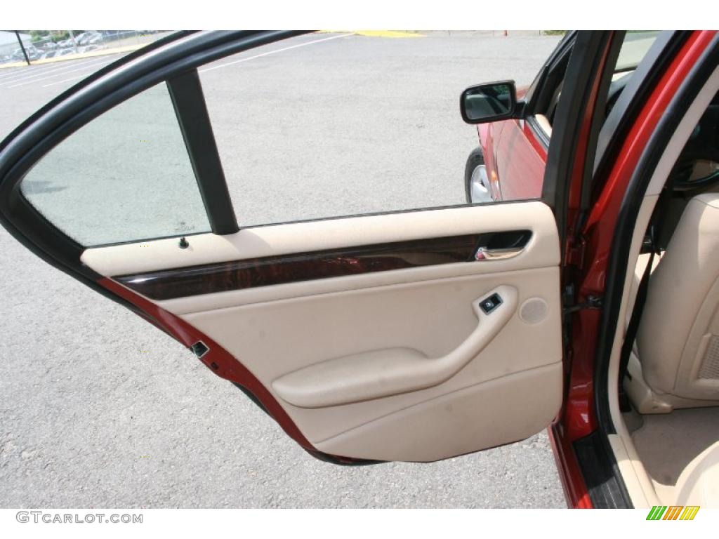2001 3 Series 325xi Sedan - Siena Red Metallic / Sand photo #14
