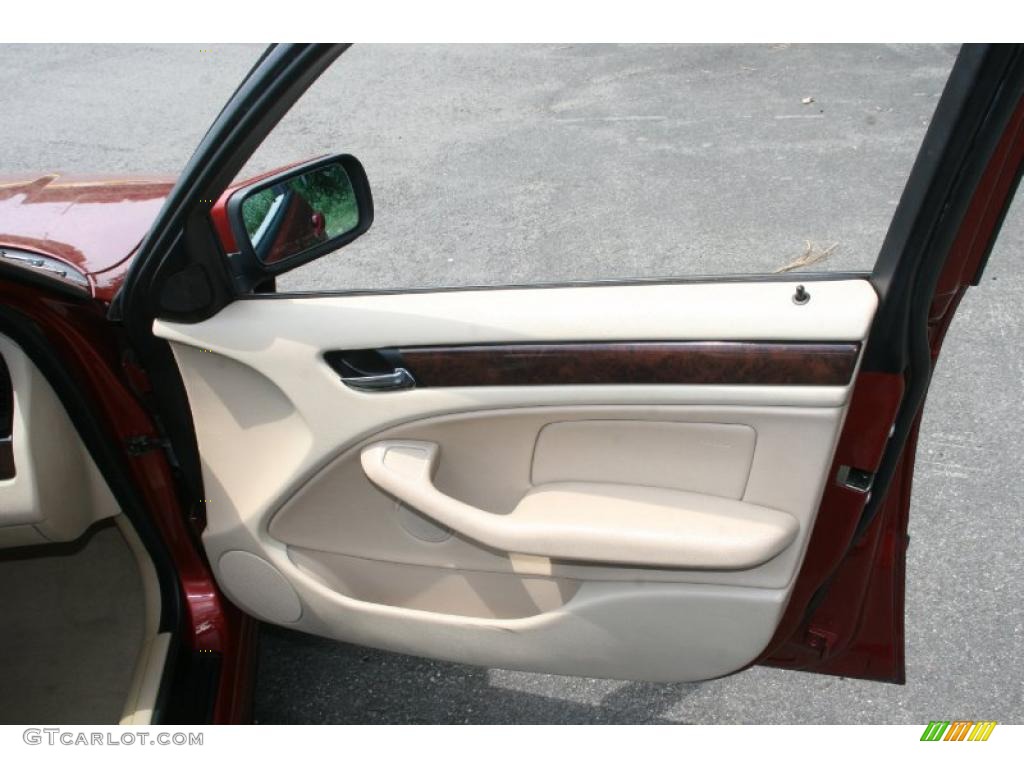 2001 3 Series 325xi Sedan - Siena Red Metallic / Sand photo #16