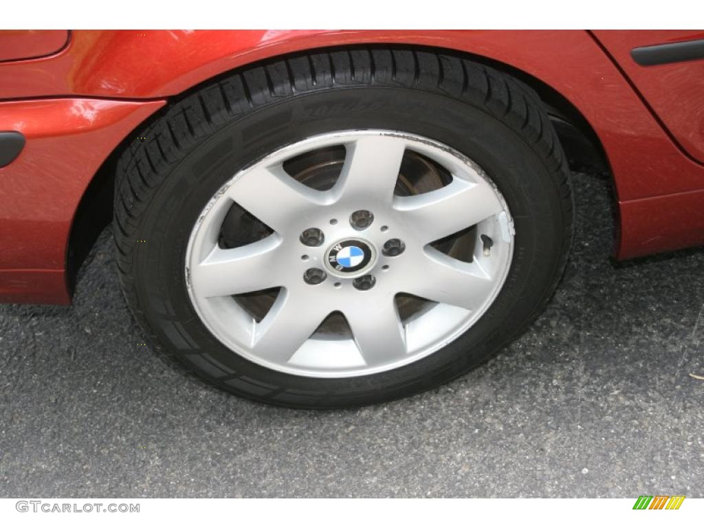 2001 3 Series 325xi Sedan - Siena Red Metallic / Sand photo #19