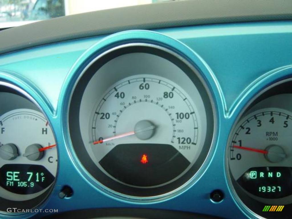 2008 PT Cruiser Touring Convertible - Surf Blue Pearl / Pastel Slate Gray photo #28