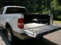 2005 Oxford White Ford F150 Lariat SuperCab 4x4  photo #8