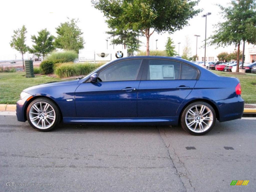 2010 3 Series 328i Sedan - Montego Blue Metallic / Saddle Brown Dakota Leather photo #3