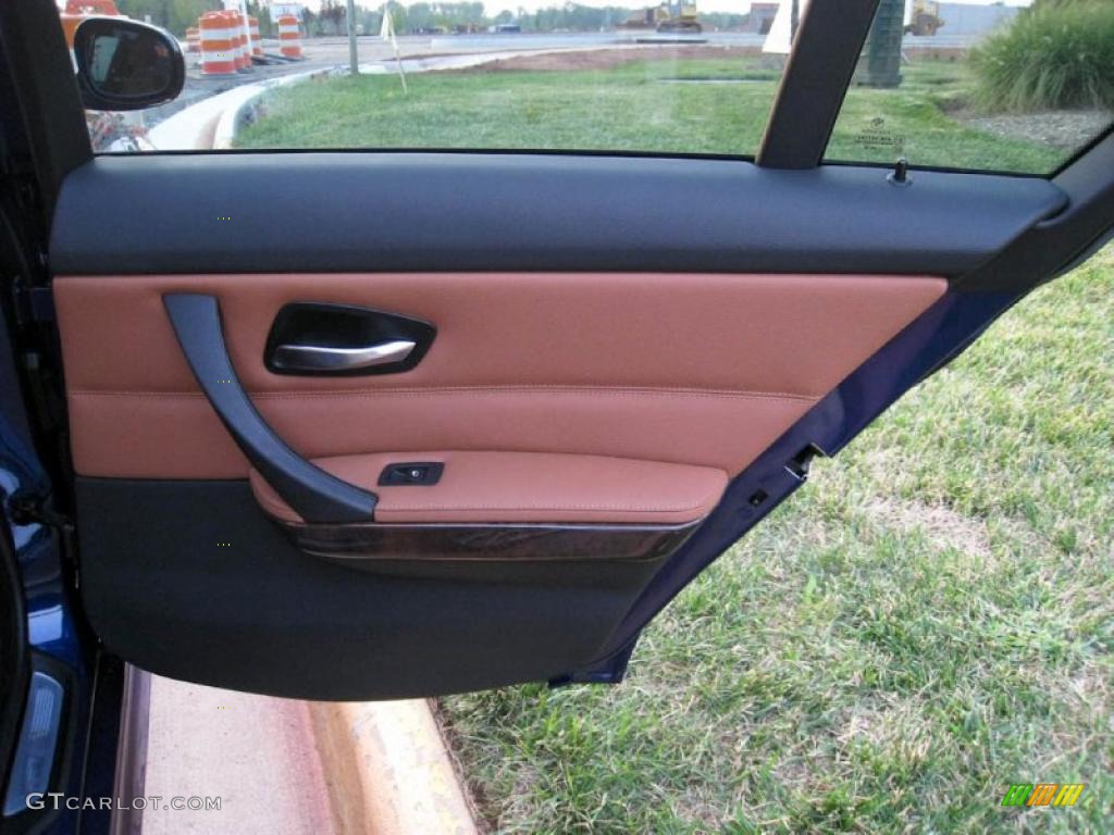 2010 3 Series 328i Sedan - Montego Blue Metallic / Saddle Brown Dakota Leather photo #28