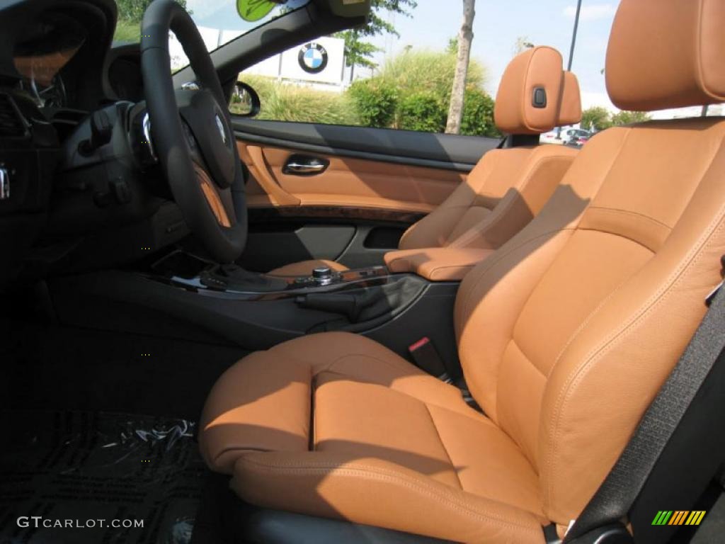 2009 3 Series 328i Convertible - Jet Black / Saddle Brown Dakota Leather photo #13