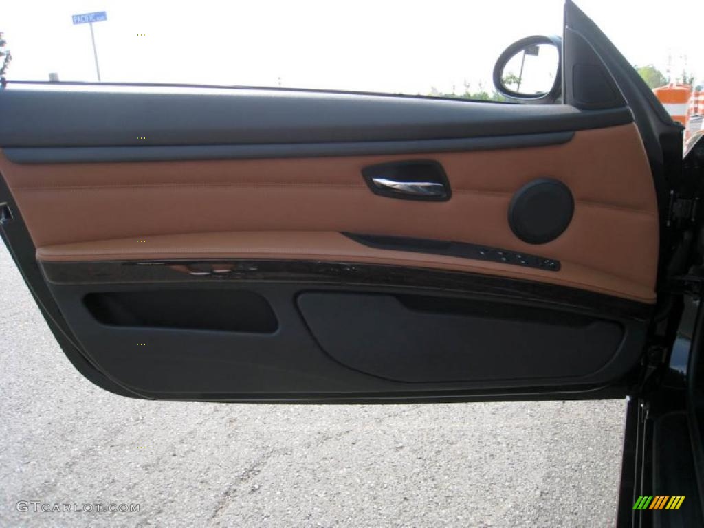 2009 3 Series 328i Convertible - Jet Black / Saddle Brown Dakota Leather photo #27