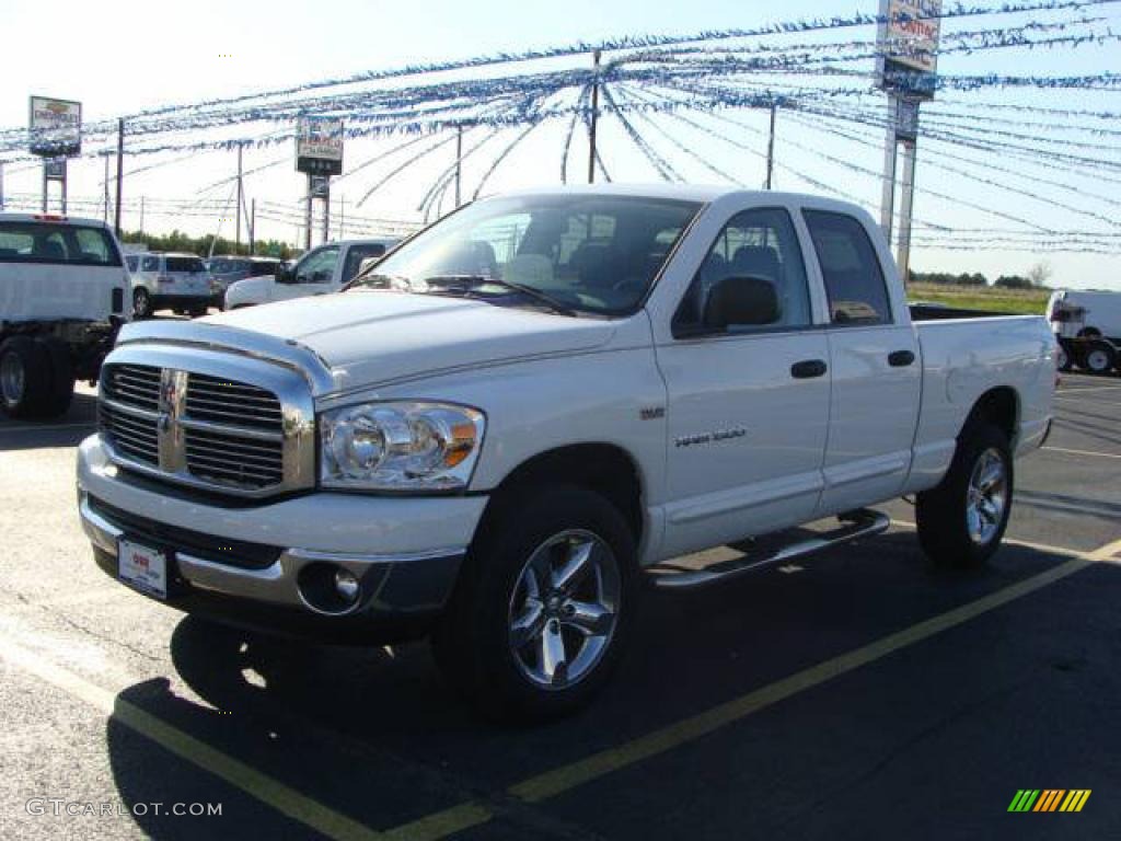 Bright White Dodge Ram 1500