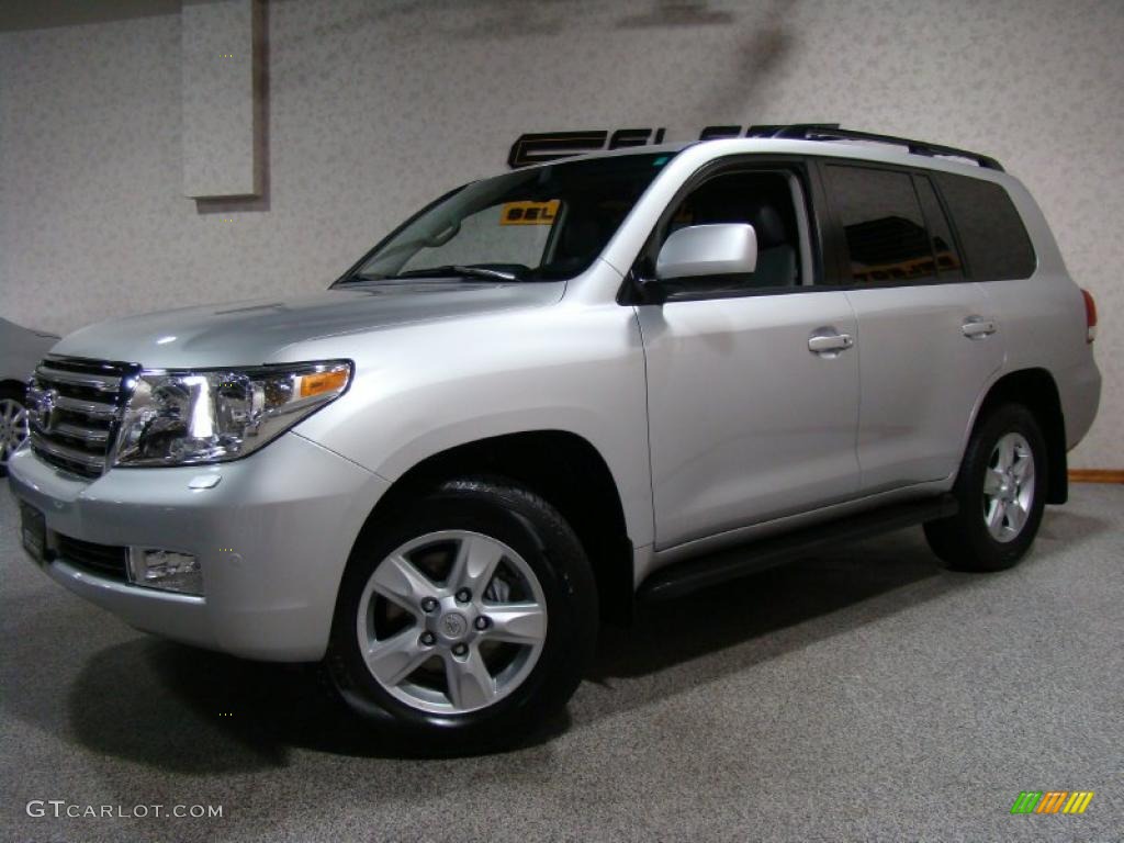 Classic Silver Metallic Toyota Land Cruiser