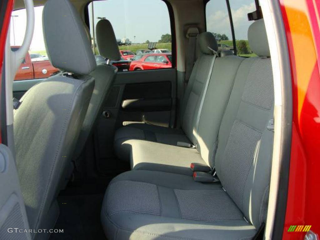 2007 Ram 1500 Big Horn Edition Quad Cab 4x4 - Flame Red / Medium Slate Gray photo #6