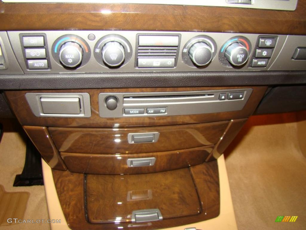 2008 7 Series 750i Sedan - Alpine White / Natural Brown photo #9