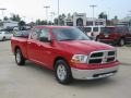 2010 Flame Red Dodge Ram 1500 SLT Quad Cab  photo #7