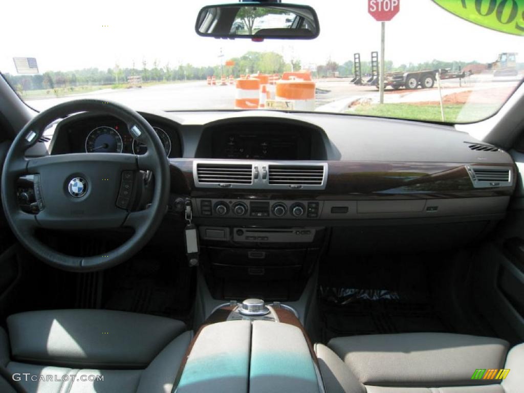 2007 7 Series 750Li Sedan - Titanium Grey Metallic / Flannel Grey photo #11