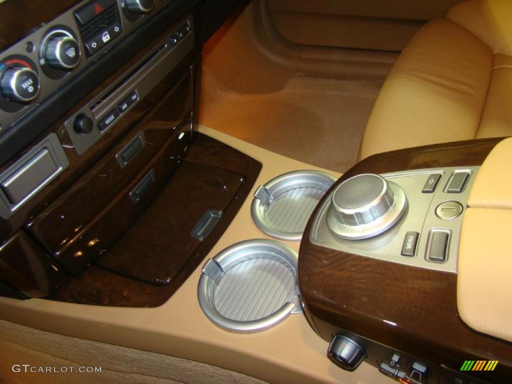 2008 7 Series 750i Sedan - Alpine White / Natural Brown photo #10