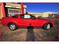 2008 Dark Candy Apple Red Ford Mustang V6 Deluxe Coupe  photo #6