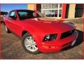 2008 Dark Candy Apple Red Ford Mustang V6 Deluxe Coupe  photo #7