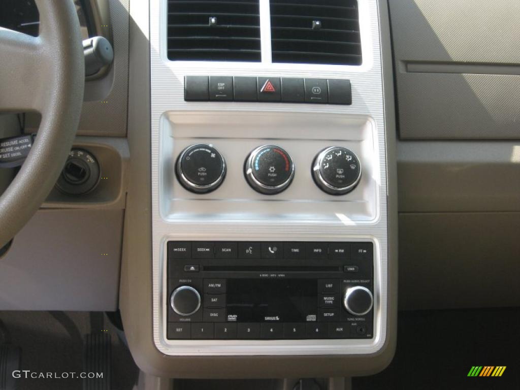 2009 Journey SXT - Brilliant Black Crystal Pearl / Pastel Pebble Beige photo #10