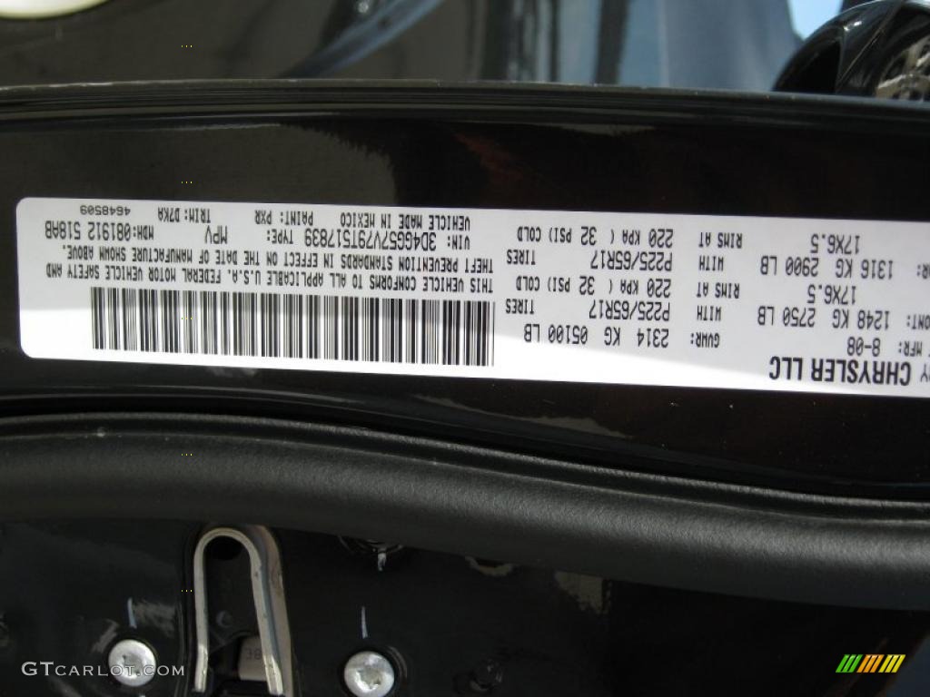 2009 Journey SXT - Brilliant Black Crystal Pearl / Pastel Pebble Beige photo #25
