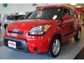 2011 Molten Red Kia Soul +  photo #2